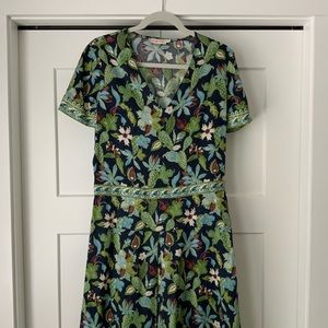 Tory Burch mini short sleeve dress, size 6